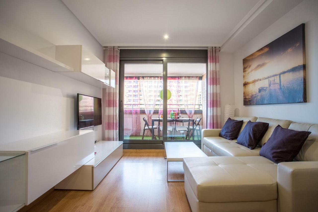 Apartment On The Beach,Pool,Wifi,Garage,Valencie Exteriér fotografie