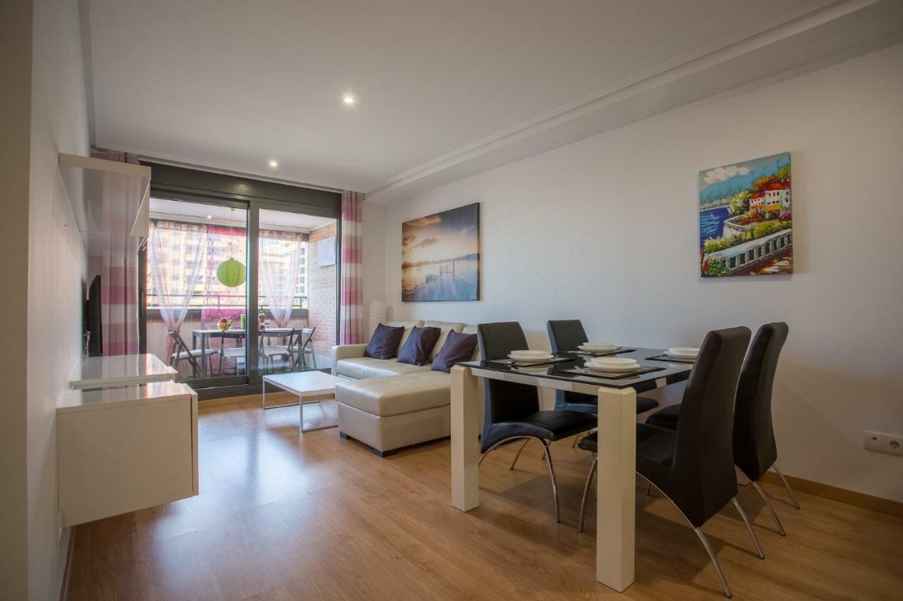Apartment On The Beach,Pool,Wifi,Garage,Valencie Exteriér fotografie
