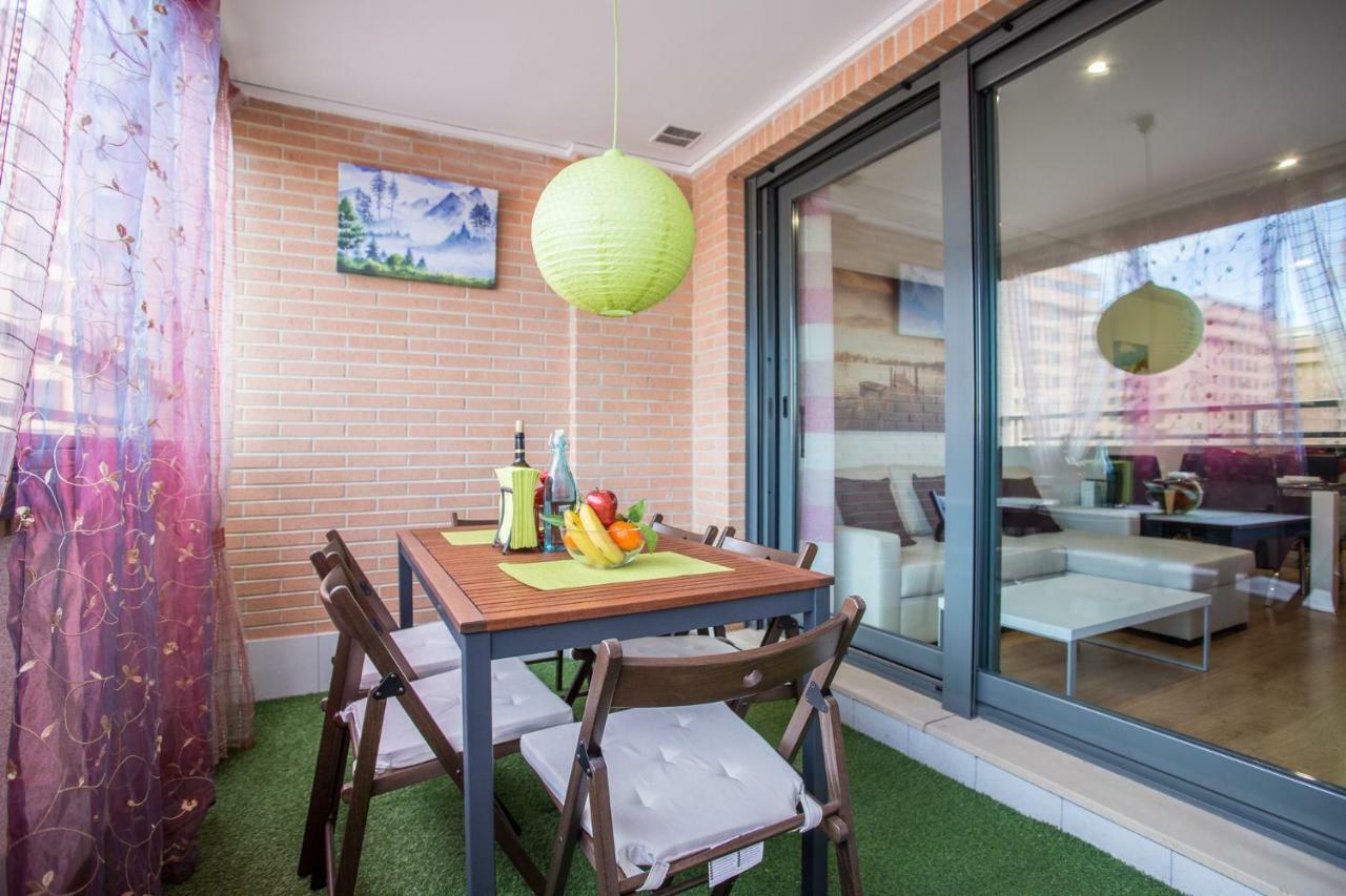 Apartment On The Beach,Pool,Wifi,Garage,Valencie Exteriér fotografie